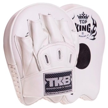 Top King TKFMU Лапы Боксерские Тайский Бокс Белые