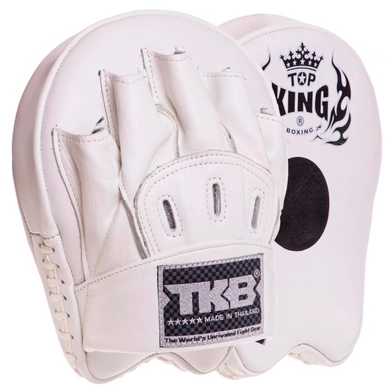 Top King TKFMU Лапы Боксерские Тайский Бокс Белые