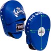 Top King TKFMS Лапы Боксерские Тайский Бокс Гнутые Синие