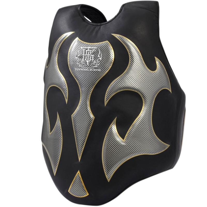 Top King TKBDEM Жилет Защитный "Empower Creativity" Тайский Бокс Черно-Серебряный
