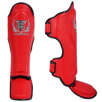 Top King TKSGP Защита Голени Тайский Бокс "Pro" Красный