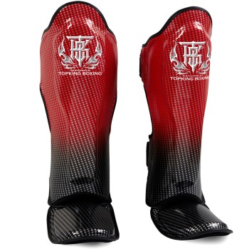 Top King TKSGSS-01 Защита Голени Тайский Бокс "Super Star" Красный