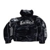 Top King TKTRS-005 Тренировочный Костюм Тайский бокс Черный с Серебром	