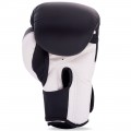 Top King "Blend-02" Боксерские Перчатки Тайский Бокс Белые с Черным