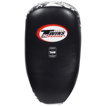 Twins Special PML23 Тайские Лапы-Пады Гибрид "Hybrid Focus Mitts" Тайский Бокс Черно-Белые