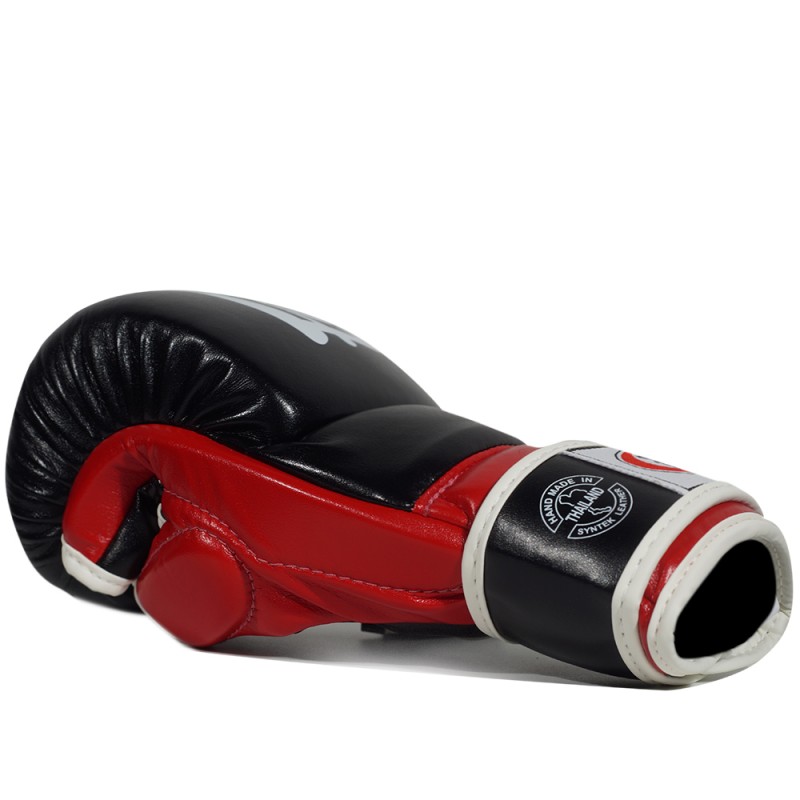 Fairtex FGV18 ММА Перчатки Спарринговые Черные с Красным