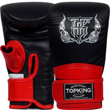 Top King TKBMU-OT Снарядные Перчатки Черные с Красным	