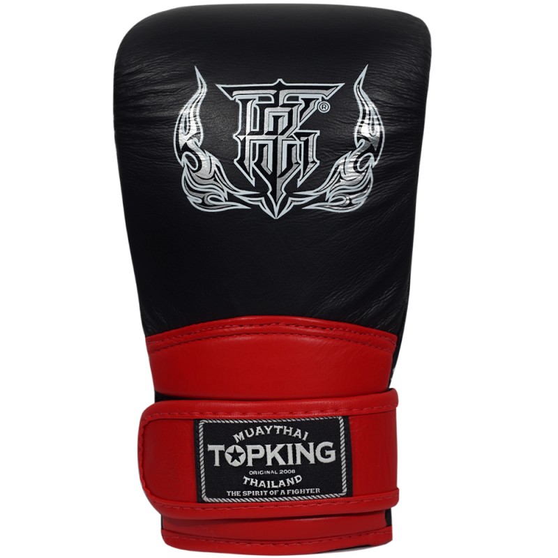 Top King TKBMU-OT Снарядные Перчатки Черные с Красным	