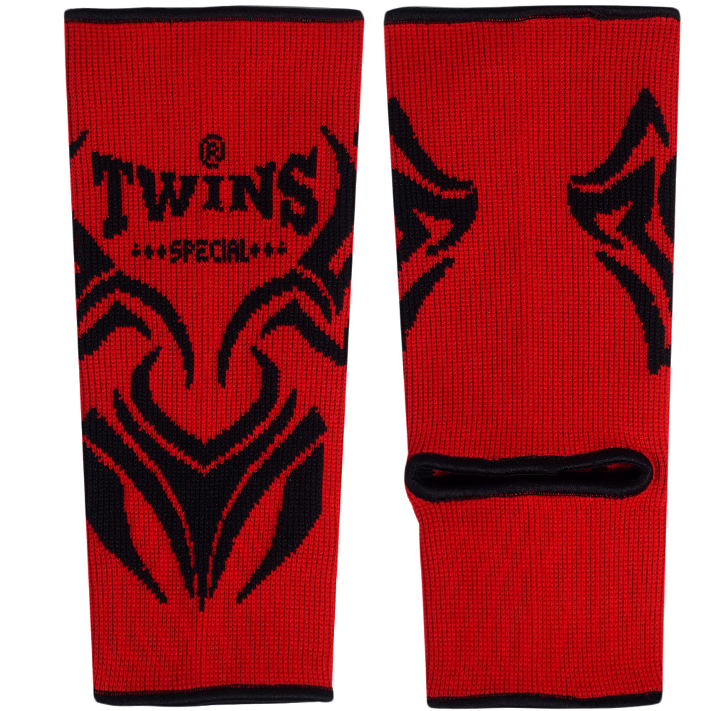 Twins Special FAG2 Саппорт Защита Голеностопа Тайский Бокс Рисунок Красный