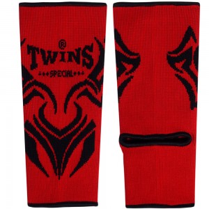 Twins Special Саппорт Защита Голеностопа Тайский Бокс Рисунок Красный