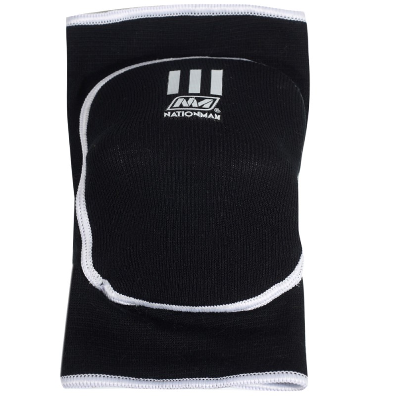 Nationman Наколенники Тайский Бокс Черный