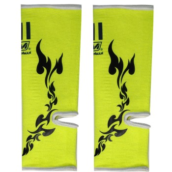 Nationman Суппорт Голеностопа Тайский Бокс с Рисунком Желтый