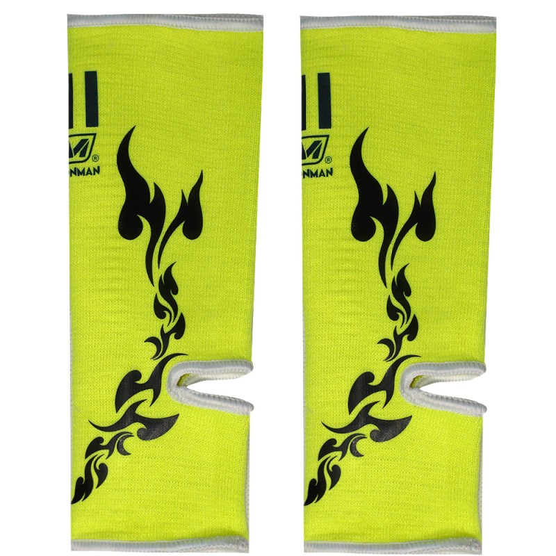 Nationman Суппорт Голеностопа Тайский Бокс с Рисунком Желтый