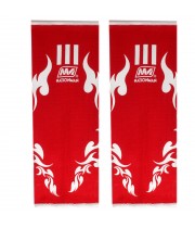 Nationman Суппорт Голеностопа Тайский Бокс с Рисунком Красный