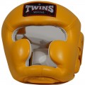 Twins Special HGL3 Боксерский Шлем Тайский Бокс Классический Желтый