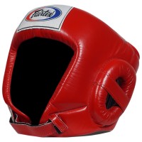 Fairtex HG1 Боксерский Шлем Тайский Бокс Для Соревнований Красный