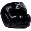 Fairtex HG13 Боксерский Шлем Тайский Бокс Закрытая Макушка "Diagonal Vision Sparring" Черный