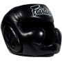 Fairtex HG13 Боксерский Шлем Тайский Бокс Закрытая Макушка "Diagonal Vision Sparring" Черный