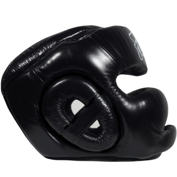 Fairtex HG13 Боксерский Шлем Тайский Бокс Закрытая Макушка "Diagonal Vision Sparring" Черный