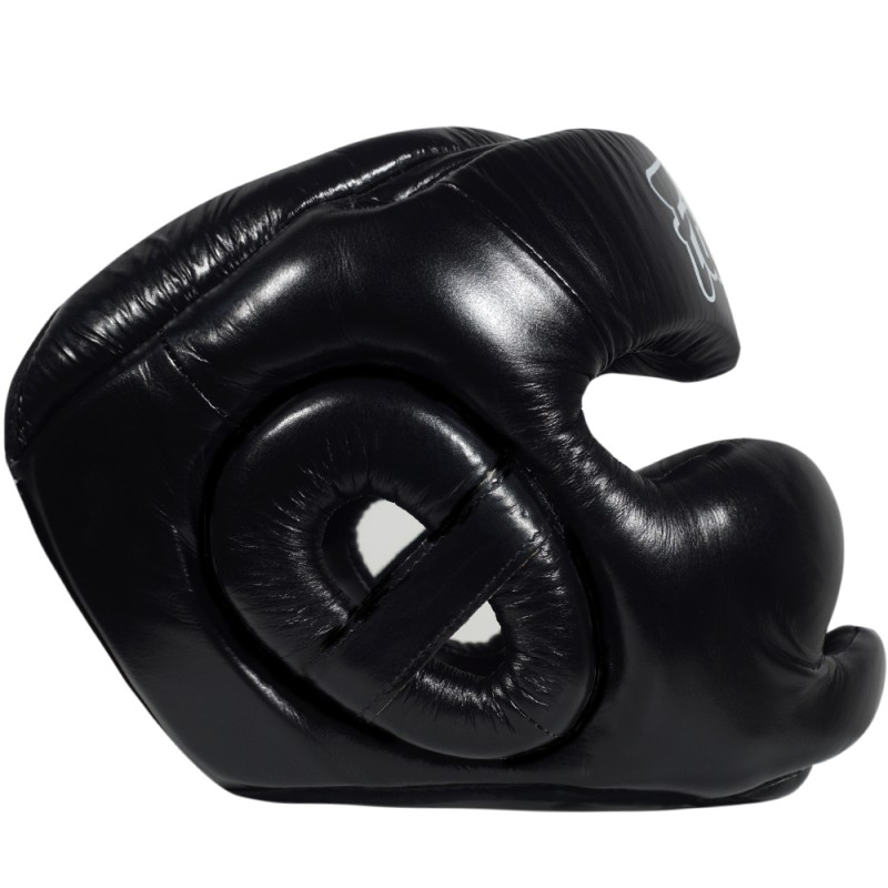 Fairtex HG13 Боксерский Шлем Тайский Бокс Закрытая Макушка "Diagonal Vision Sparring" Черный