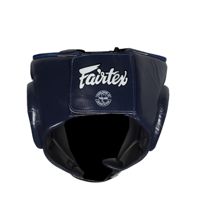 Fairtex HG1 Боксерский Шлем Тайский Бокс Для Соревнований Синий