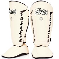 Fairtex SP7 Защита Голени "Twister Detachable In-Step" Разборная Белый