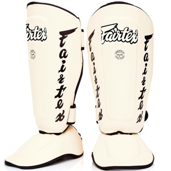 Fairtex SP7 Защита Голени "Twister Detachable In-Step" Разборная Белый