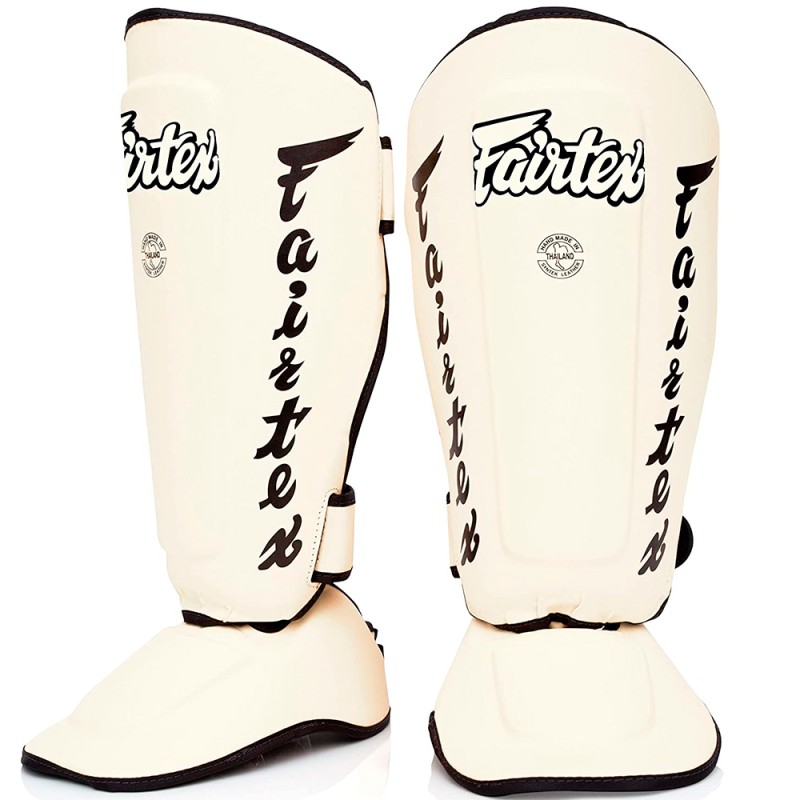 Fairtex SP7 Защита Голени "Twister Detachable In-Step" Разборная Белый