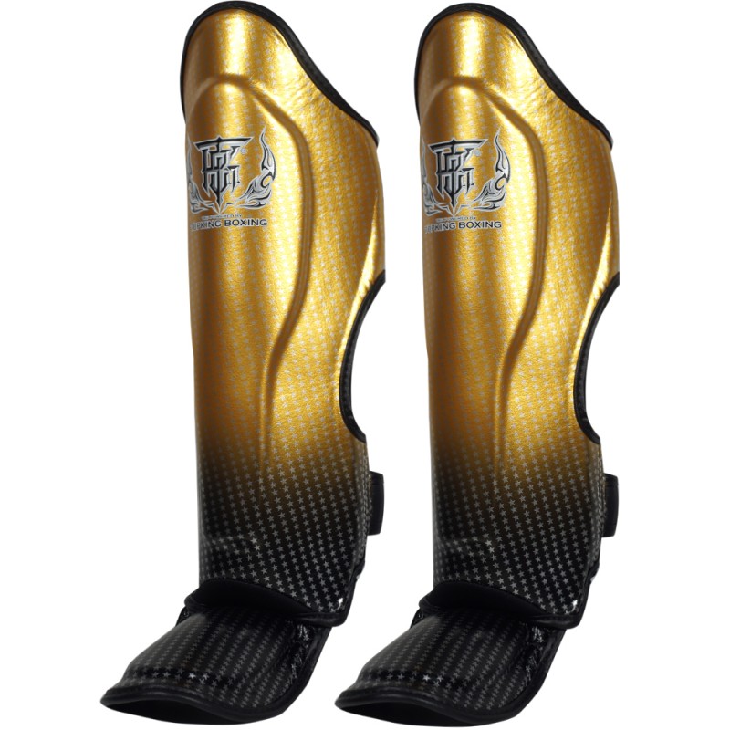 Детская Защита Голени Top King TKSGKC-01 "Super Star" Золотой
