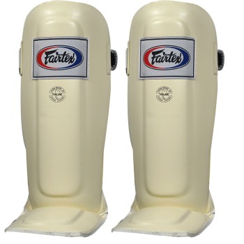Fairtex SP3 Защита Голени "In-Step Double Padded" Белый