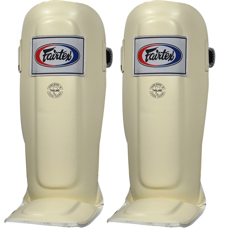 Fairtex SP3 Защита Голени "In-Step Double Padded" Белый