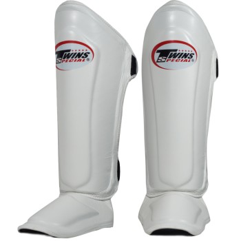 Twins Special SGL10 Защита Голени Тайский Бокс Белый 