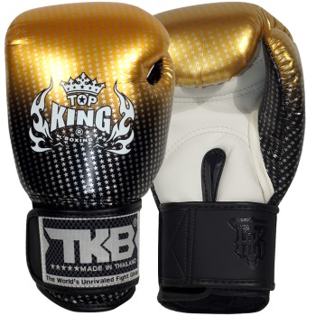 Детские Боксерские Перчатки Top King TKBGKC-01 Тайский Бокс Золото