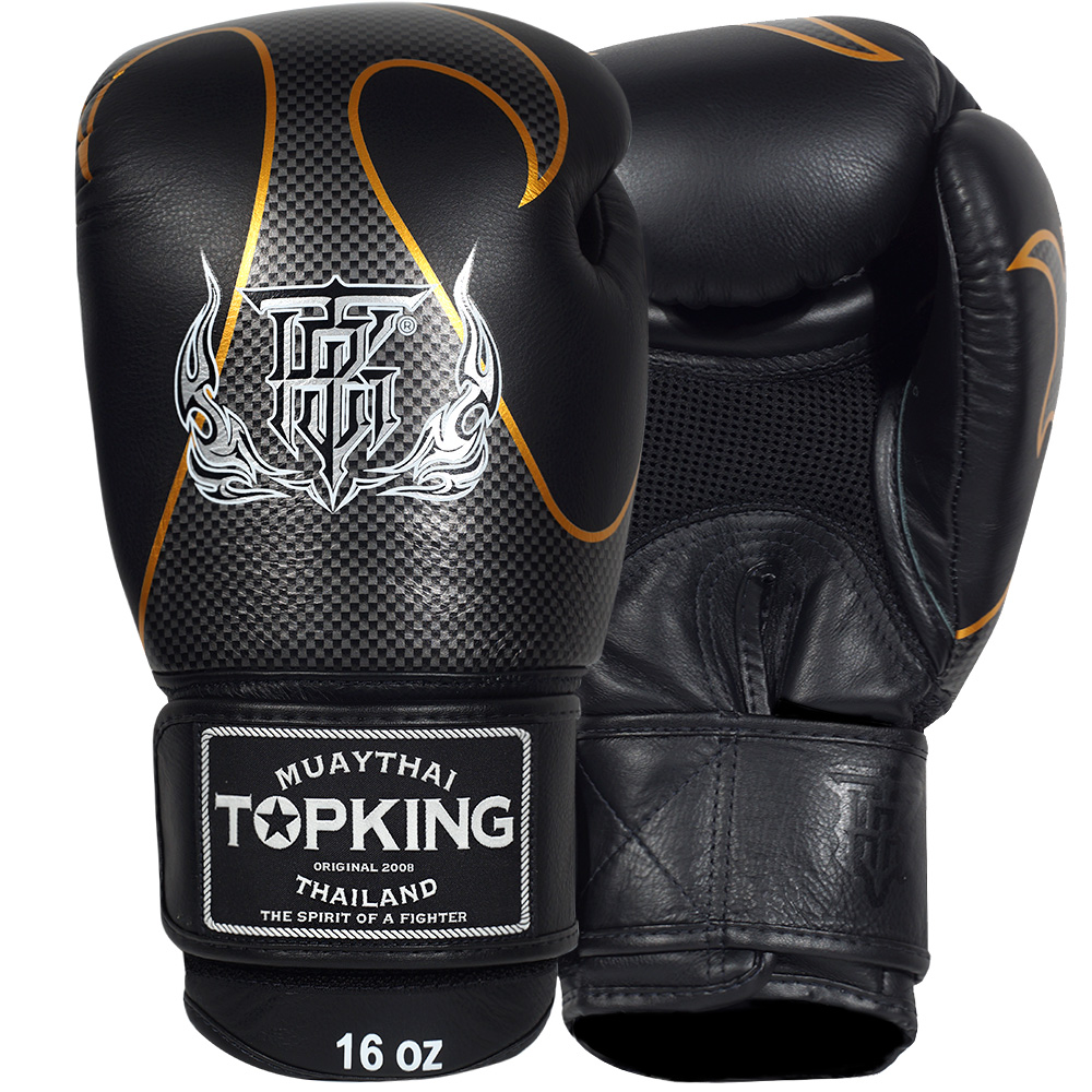 Боксерские Перчатки Top King Empower Creativity TKBGEM-01 Black-Silver
