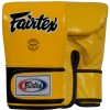 Fairtex TGT7 Снарядные Перчатки Закрытый Большой Палец Желтые