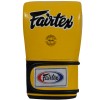 Fairtex TGT7 Снарядные Перчатки Закрытый Большой Палец Желтые