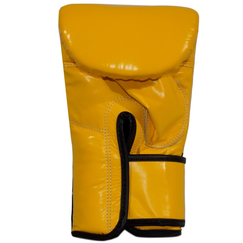 Fairtex TGT7 Снарядные Перчатки Закрытый Большой Палец Желтые