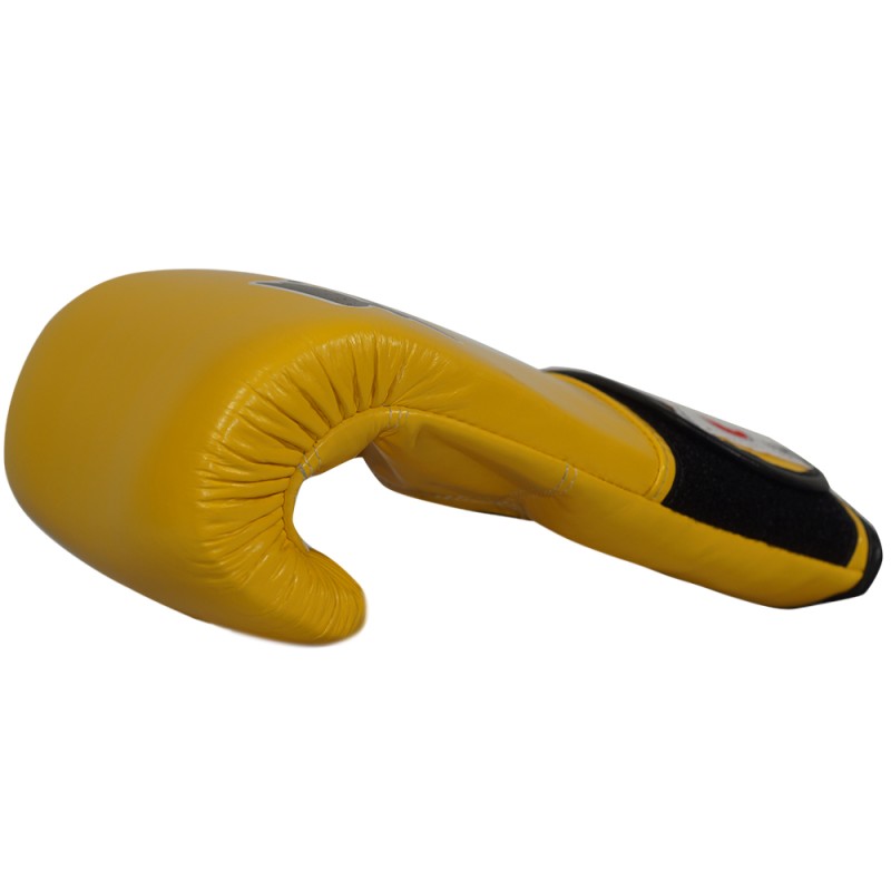 Fairtex TGT7 Снарядные Перчатки Закрытый Большой Палец Желтые