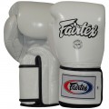 Fairtex BGV5 Боксерские Перчатки Тайский Бокс "Super Sparring" Белые