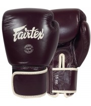 Fairtex BGV16 Боксерские Перчатки Женские "Real Leather" Марун