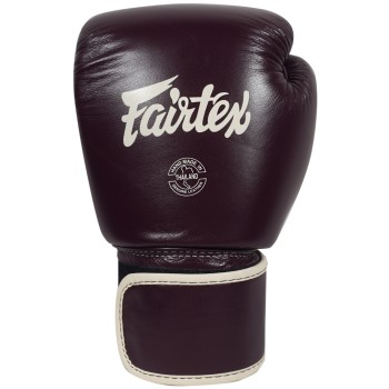 Fairtex BGV16 Боксерские Перчатки Женские "Real Leather" Марун