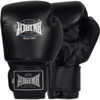 Боксерские Перчатки Бренд  "Muay Thai"  Black  Микрофибра