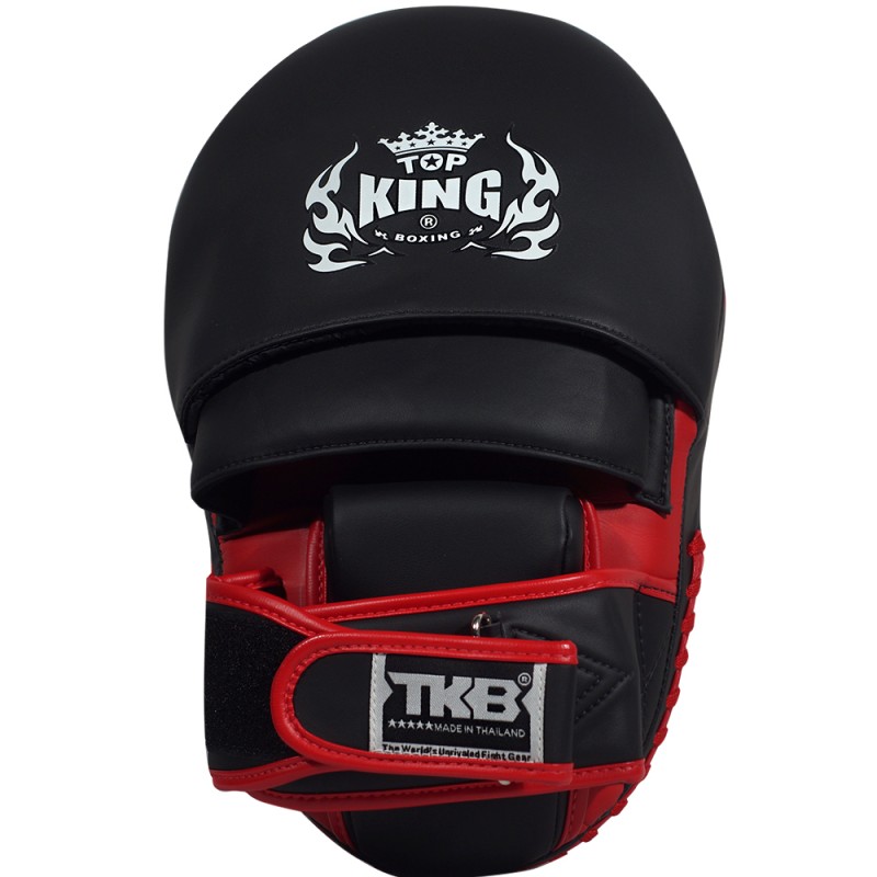 Top King TKFME Лапы Боксерские Тайский Бокс Красно-Черные
