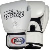 Fairtex BGV1-BR "Breathable" Боксерские Перчатки c Сеткой Белые 