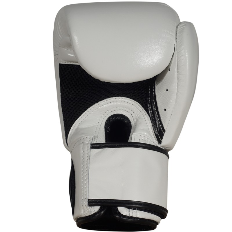 Fairtex BGV1-BR "Breathable" Боксерские Перчатки c Сеткой Белые 