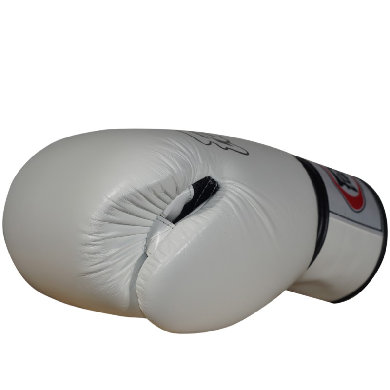Fairtex BGV1-BR "Breathable" Боксерские Перчатки c Сеткой Белые 