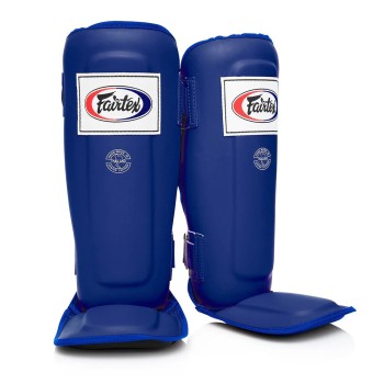 Fairtex SP3 Защита Голени "In-Step Double Padded" Синий