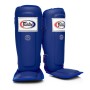 Fairtex SP3 Защита Голени "In-Step Double Padded" Синий