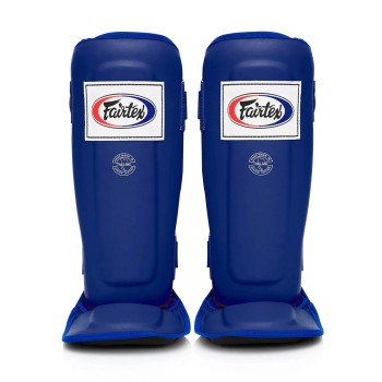 Fairtex SP3 Защита Голени "In-Step Double Padded" Синий