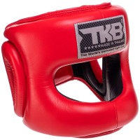 Top King TKHGPT (CC) Боксерский Шлем Бампер Тайский Бокс "Head Guard Pro Training" Красный